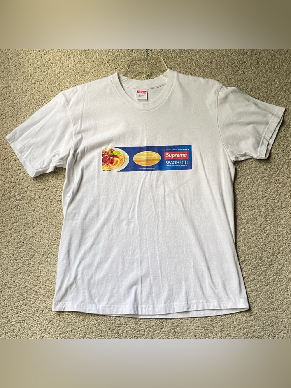 Supreme Spaghetti White T-shirt